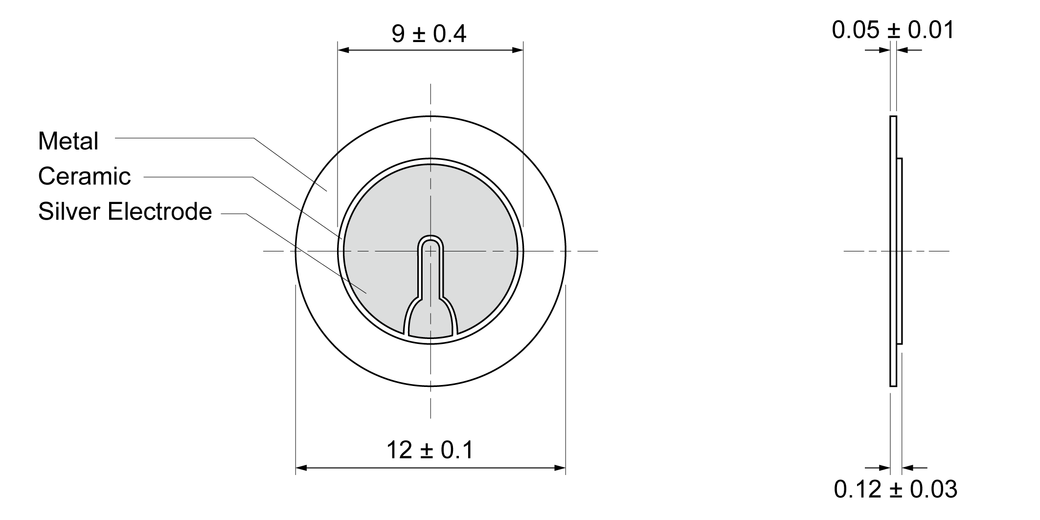 PDF120-0580B Mechanical Drawing